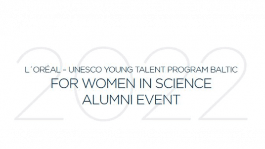 L´Oréal-UNESCO For Women in Science Young Talent Program Baltic Alumni event